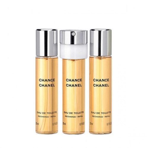 Chanel Chance Toaletní voda Náplň (3x20 ml) - Pre ženy